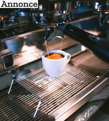Få en espressomaskine med fede funktioner
